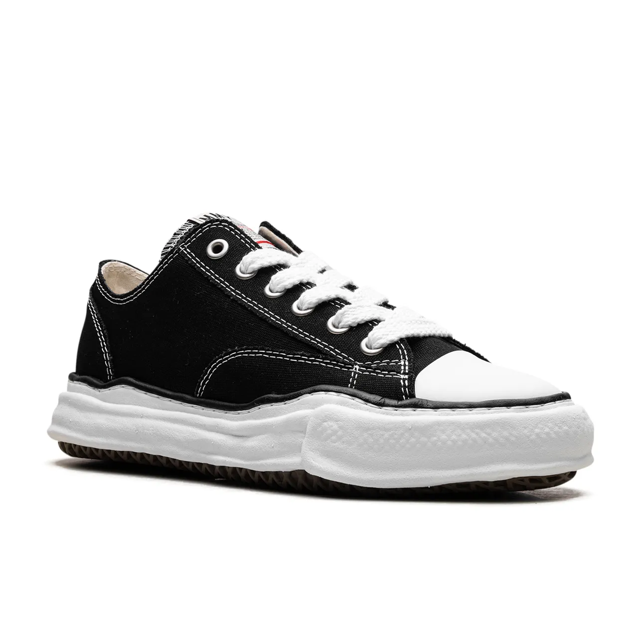 Maison Mihara Yasuhiro Peterson OG Sole Canvas Low Black