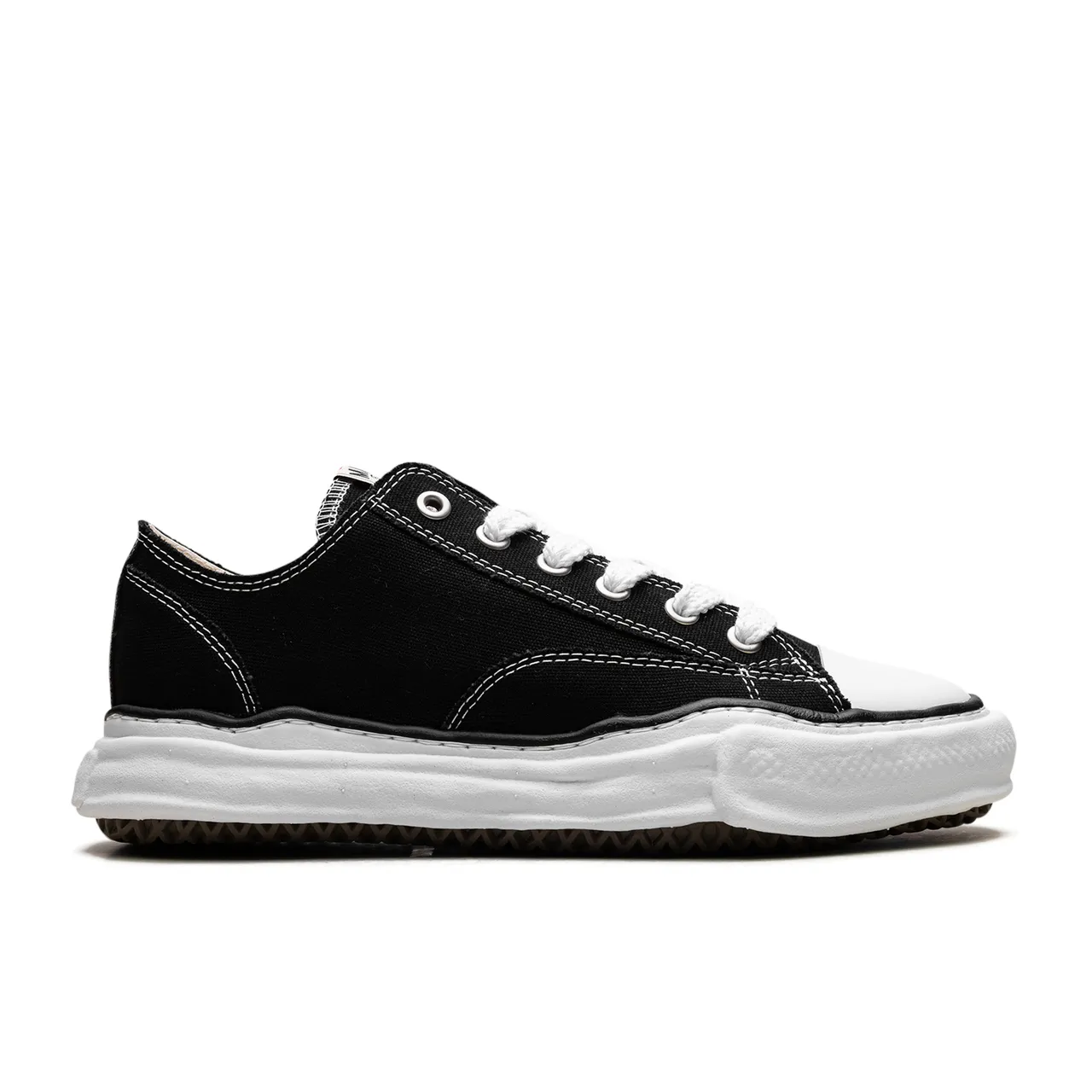 Maison Mihara Yasuhiro Peterson OG Sole Canvas Low Black