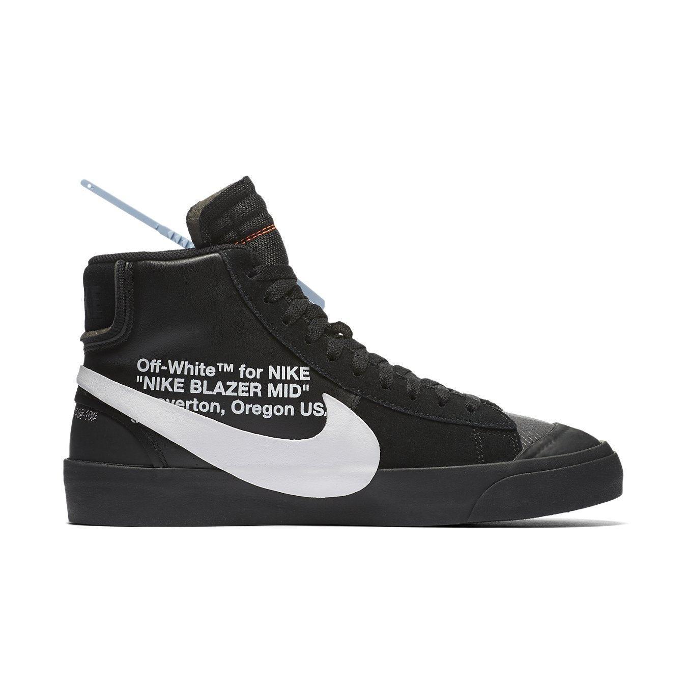 Nike blazer x off white nere hotsell